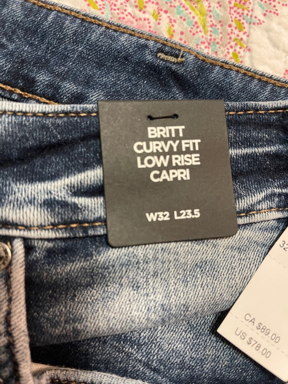 Women’s Silver Dark Wash Blue Jeans - 2 pairs - Picture 6 of 7